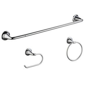 glacier bay 3-piece bath accessory kit  CHROME